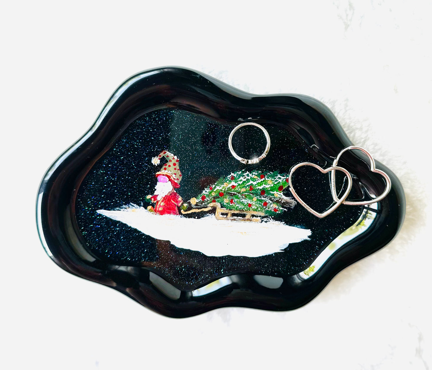 Gnome and Tree Trinket dish